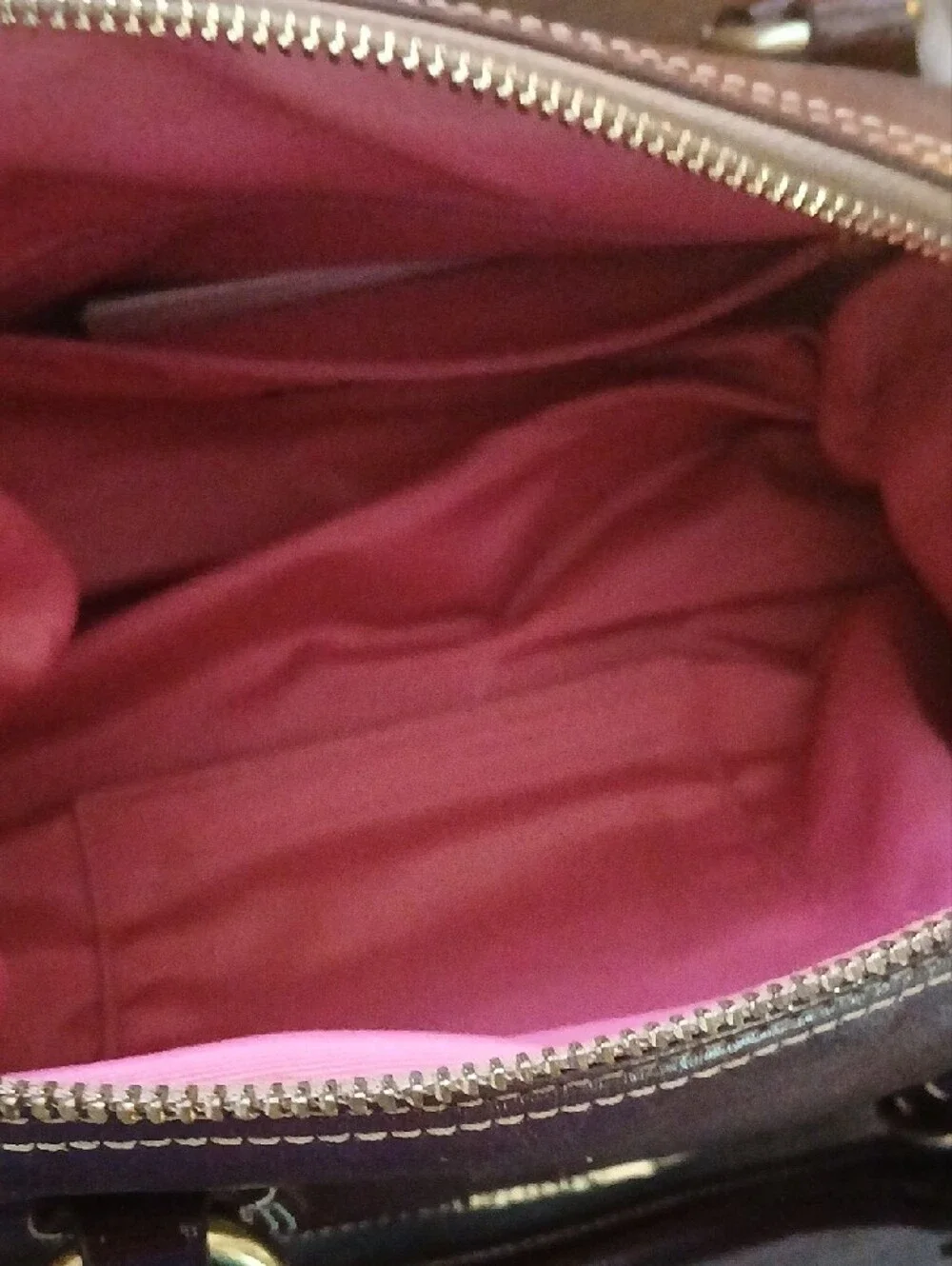 Coach Signature Canvas Satchel Bag in Brown